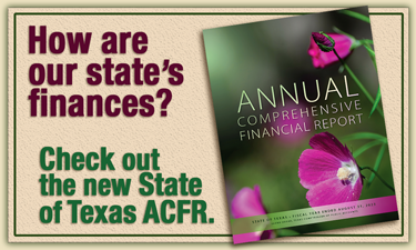 How are our state&rsquos;s finances? Check out the new State of Texas ACFR.