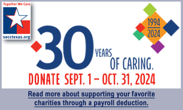 Learn more about supporting you're favorite charities through a payroll deduction.