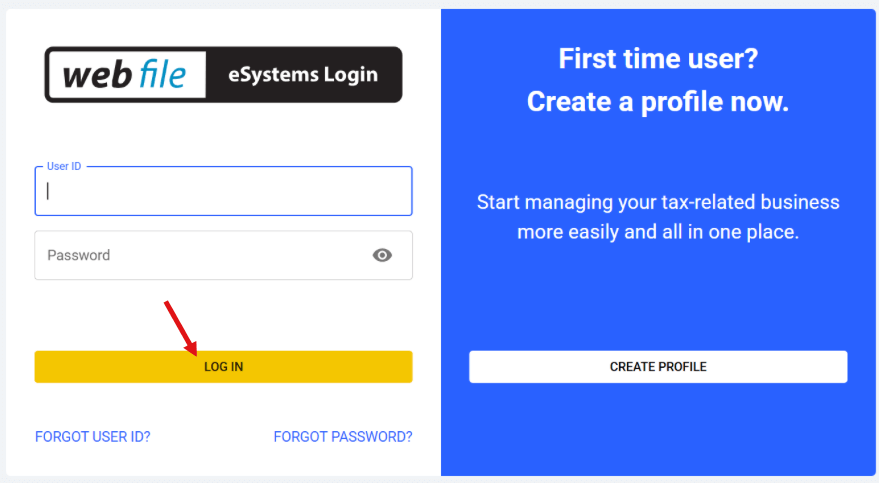 other eSystems account screen screenshot
