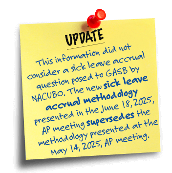 Update: A NACUBO question to GASB changes this methodology. See the June 18, 2025 meeting materials for accurate methodology.
