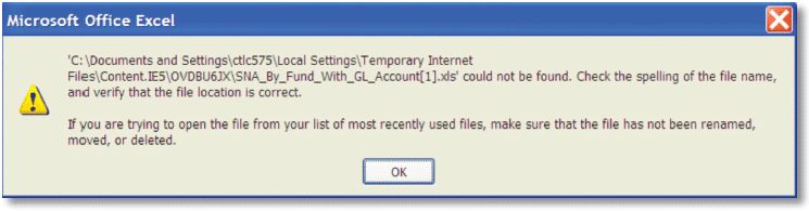 Download Security Error