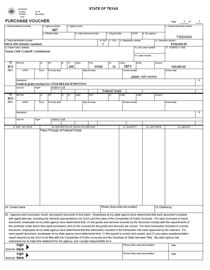 Purchase Voucher Form