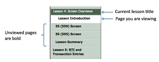 Menu Example